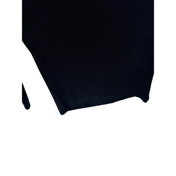 Chicos 2 travlers Womens Black Wide-Leg cropped Pants Size large travel knit - Picture 3 of 7